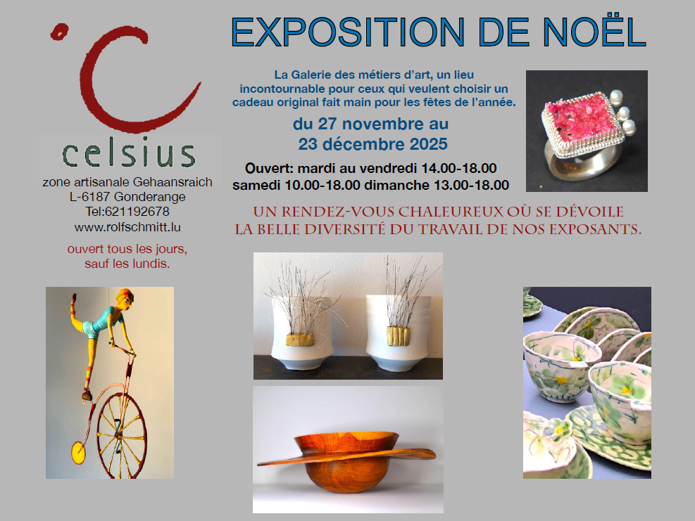 EXPOSITION DE NOËL du 27 novembre au 23 décembre 2025